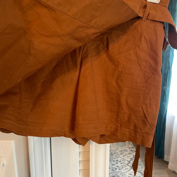 Brown Wrap Skort - Picture 4 of 5